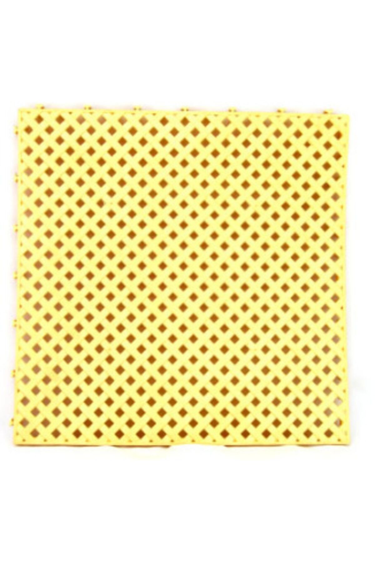 8697451231841 Plastik Geçmeli Sarı Yer Karosu 33*33 Cm 9 Adet - Görsel 1