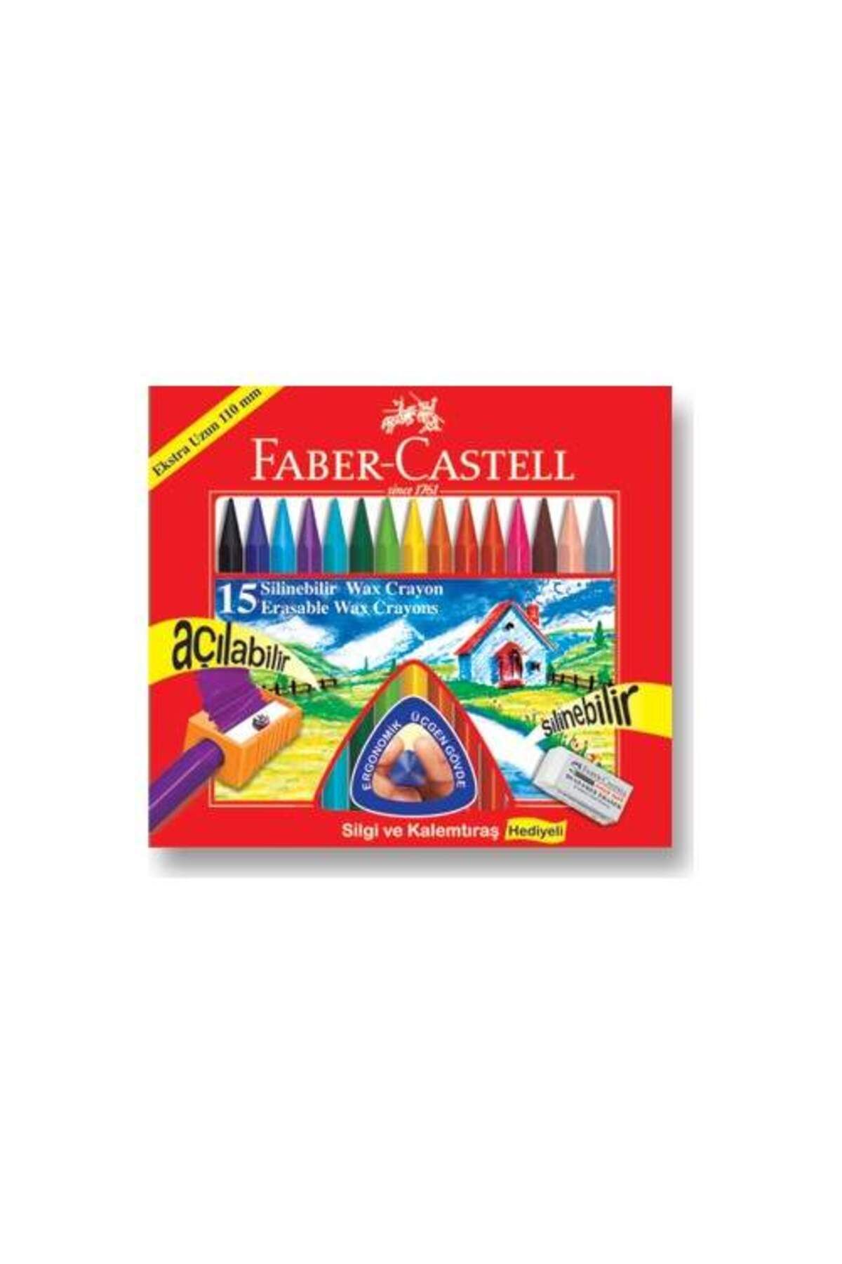 890118dtb7152 15 Renk Mum Boya Wax Crayon Silinebilir Açılabilir - Görsel 1