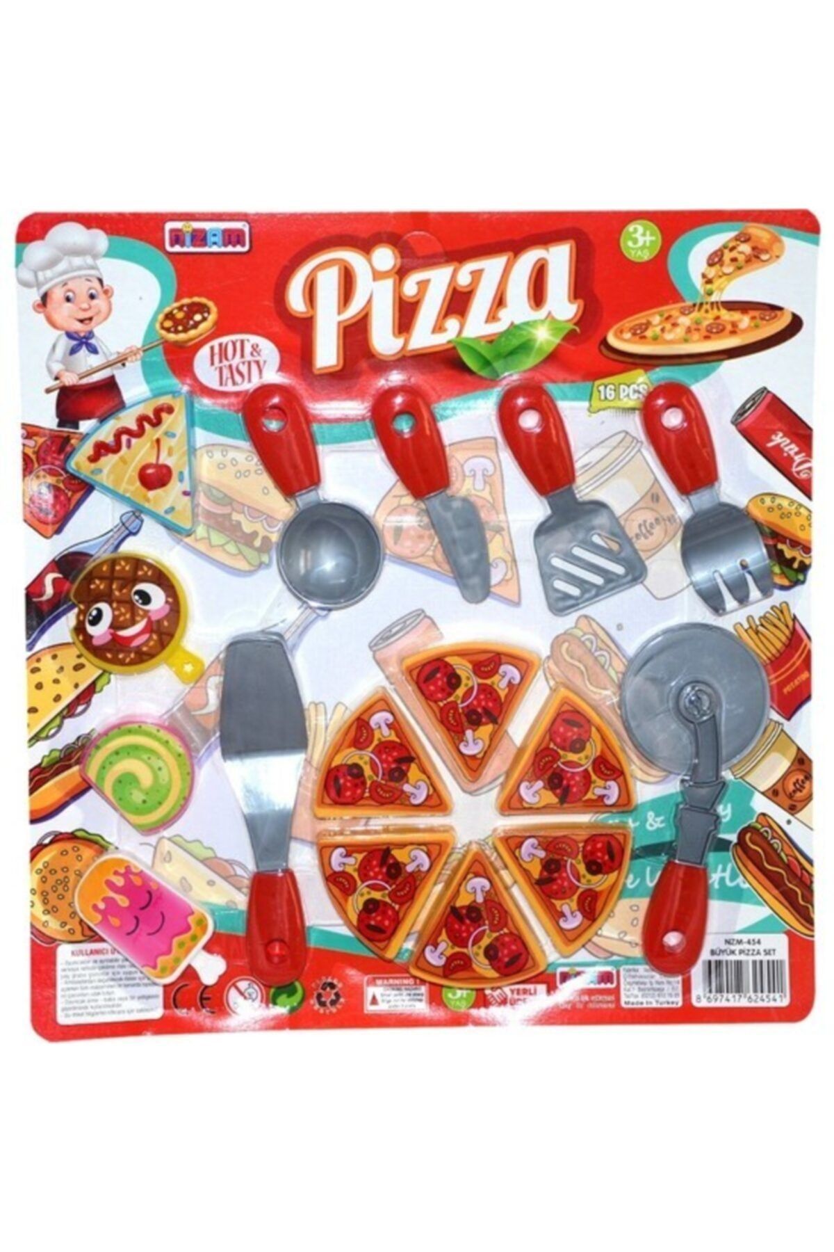 8697417624541 Nizam Büyük Pizza Set 454 - Görsel 1
