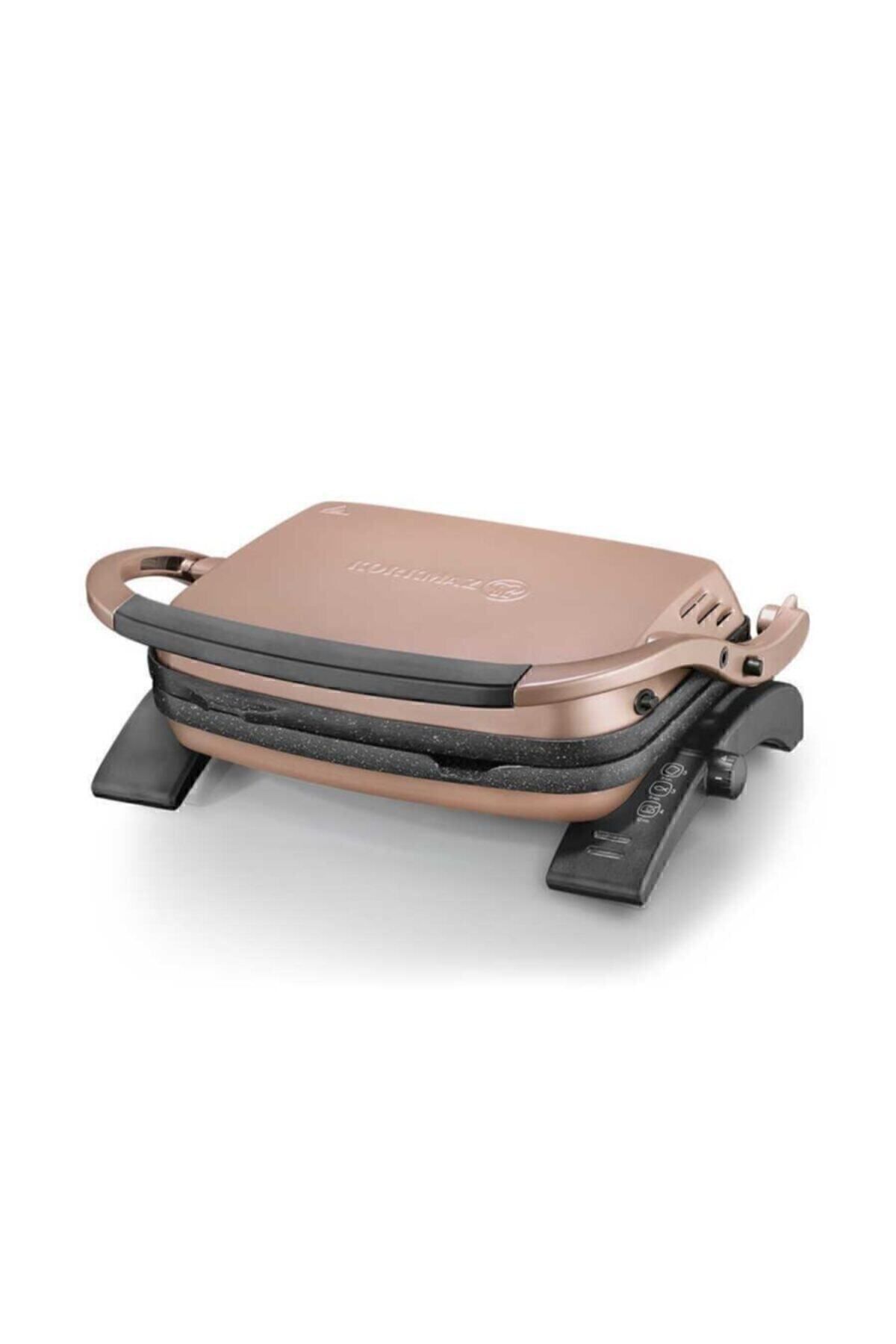 869160732920902 Tostkolik Granit Tost Makinesi Rose Gold A329-20 - Görsel 1